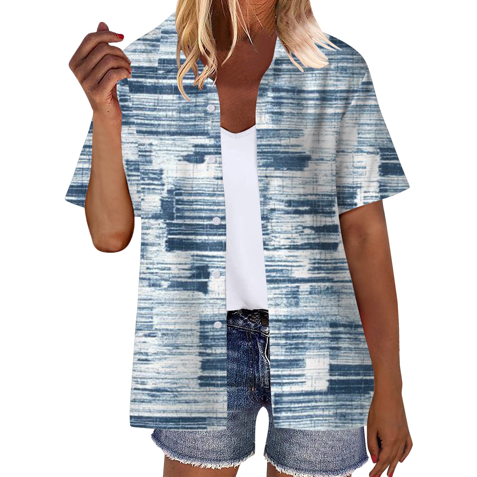 Womens Cotton Tops Short Sleeve Exercise T Shirts for Women Women