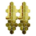 thumbnail image 1 of 36 Piezas de Adhesivos de Pared con Ajuste de Espejo Acrílico Extraíble, Adhesivos para Espejos Hexágonos, Adhesivos para Azulejos, Adhesivos de Espejo con Peine de Miel para Decoración del Hogar,, 1 of 5