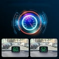 thumbnail image 2 of Digital GPS Speedometer HUD Car Head Up Display Sun Protection Sunshade High-definition LED Display GPS Speed Meter Overspeed Alarm For Most Vehicles, 2 of 9