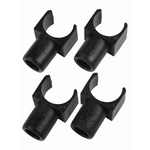 Wheelchair Seat Rail Guide Set 4Pcs U Shaped Sliders For Improved Mobility