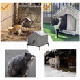 thumbnail image 3 of Outdoor Cat House Winter Waterproof – Insulated and Durable Cat Shelter, Easy to Clean, Thermal Protection for Stray Cats Dogs and Rabbits, Garden Patio Yard,Blue,Medium, 3 of 9