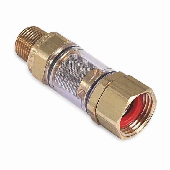 Mi-T-M Filter Inlet Valve, 1/2 x 3/4 in Connection, Male x Female 19-0206