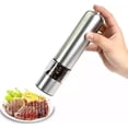 thumbnail image 2 of Lishi Electric Pepper Grinder - Precise Grinding with LED Light, Stainless Steel, 2 of 5