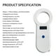 thumbnail image 3 of Escáner de chipEscáner digital sensible para mascotas ISO11784 / 5 Lector de identificación de mascotas para animales Transpondedor de chips Escáner de microchip de mano USB para perro Gato Caballo Irfora Escáner de chip, 3 of 7