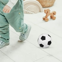 TABLZONE Indoor Soft Soccer Ball White for Casual Sports and Skill Development