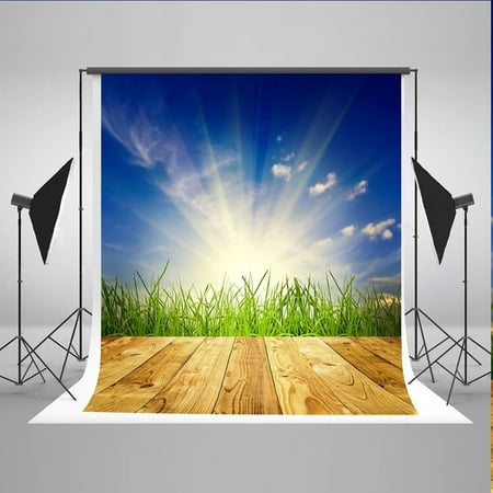 Image of MOHome 5x7ft Sunny Flooring Background Summer Photography Background Cloth