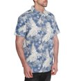 thumbnail image 3 of Pacific Marlin Men's Short Sleeve Hawaiian Woven Shirt, 3 of 4