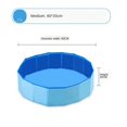 thumbnail image 2 of Piscina para mascotas Piscina portátil plegable para mascotas Fondo Azul Gloria Piscina plegable, 2 of 9