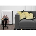 thumbnail image 3 of Ambesonne Autumn Throw Pillow Cover 2 Pack, Tree with Falling Leaves, 20", Mustard Black, 3 of 5