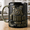 Black, variant on Border Patrol Style Accent Mug Custom Dad Gift with Compass Field Vest Boots