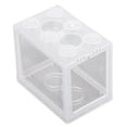 thumbnail image 3 of Small Betta Aquarium, Dropproof Explosionproof Miniature Fish Tank Exquisite Portable Easy To Change Water Simple Transparent  for Shrimp for  Highly Transparent,Ordinary, 3 of 5