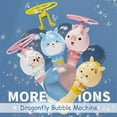 thumbnail image 2 of tredstone Bubble Machine Flying Bamboo Dragonfly Bubble Machine Children's Cute Bubble Maker White, 2 of 8