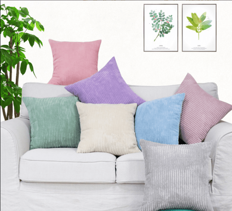 Contracted plants Cotton Linen Throw Pillow Case Cushion Cover Home Decor 18" 