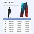 thumbnail image 4 of Balery Red And Blue Fire Pantalones de pijama para hombre, pijama ultraligero, pantalón de descanso-3X-Large, 4 of 6