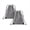 2 Pcs, variant on 1Pcs Gray Drawstring Bags Bulk Drawstring Backpack String Backpack Cinch Sack Sport Gym Backpack Bags for Yoga Traveling Outdoor Sports