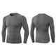 thumbnail image 1 of Camisetas 3pcs Camisetas de Compresión de Manga Larga Atlética para Hombres Camiseta de Abrenamiento Seco Rápido Que Corría Tops, 1 of 7