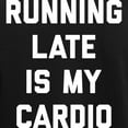 thumbnail image 3 of CafePress - Running Late Is My Cardio Women's Dark Pajamas - Women's Short Sleeve Print T-Shirt and Pants Dark Cotton Pajama Set, 3 of 7
