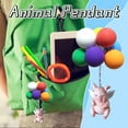 thumbnail image 3 of Uanit Flying Pig Balloon Pendant Resin Cute Car Hanging Ornament Backpack Ornaments Animals Home Decor, 3 of 8
