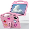 thumbnail image 2 of Dteck Kids Case for Onn 11 inch Tablet Pro 2024 (100146660 ) Shockproof EVA Foam Case Handle Kickstand Kids Friendly Cover for Walmart Onn 11 inch Tablet Pro 2024 ,Pink, 2 of 8