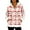 Pink, variant on Women's Casual Fashion Long-Sleeve Zip-Up Fleece Hooded Cardigan with Christmas Print, Cozy and Warm for Winter Season,Sky Blue,2XL