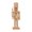 A, variant on Ruanlalo 18CM Christmas Wooden Unfinished Nutcracker Figurine DIY Blank Unpainted Soldier Figure Festival Holiday Party Ornament Decoration