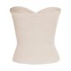 thumbnail image 4 of Mujeres sin Tirantes sin Mangas sin Espalda Fuera del Hombro Body Top de Punto Crop Top Twist Front Knit Tube Top ANGGREK Otros, 4 of 8