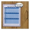 C-Line Self-Adhesive Shop Ticket Holders, Heavy, 15", 8 1/2 x 11, 50/BX