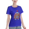 thumbnail image 2 of T-Shirt Basique à Manches Courtes pour Femmes une Pièce Jinping, 2 of 6