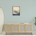 thumbnail image 4 of Stupell Industries Contemporary Mountain Lake Abstraction Brown Floating Frame Canvas Art, 25 x 31, by Design Fabrikken, 4 of 8