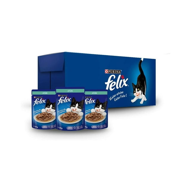 Paquete de 24 sobres Purina Felix De Atun