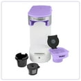 thumbnail image 7 of Nostalgia MyMini Single Serve Coffee Maker, Brews K-Cup & Other Pods, Serves up to 14 Ounces, Tea, Hot Chocolate, Hot Cider, Lattes, Reusable Filter Basket Included, Lavender, 7 of 7