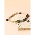 thumbnail image 2 of QQTDFG 1pc Vintage Porcelain Star Charm Bead Decor String Bracelet For Women-default, 2 of 3