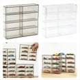 thumbnail image 2 of 1:64 for Hot Wheel Display Box Car Model Toy Cabinet Rack for Hotwheel Cars Diecast Storage Dustproof Display Box B, 2 of 6