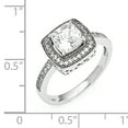thumbnail image 3 of Sterling Silver & CZ Brilliant Embers Ring Size 6, 3 of 3