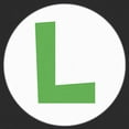 thumbnail image 2 of Infants' Nintendo Luigi Circle Icon  Bodysuit, 2 of 4