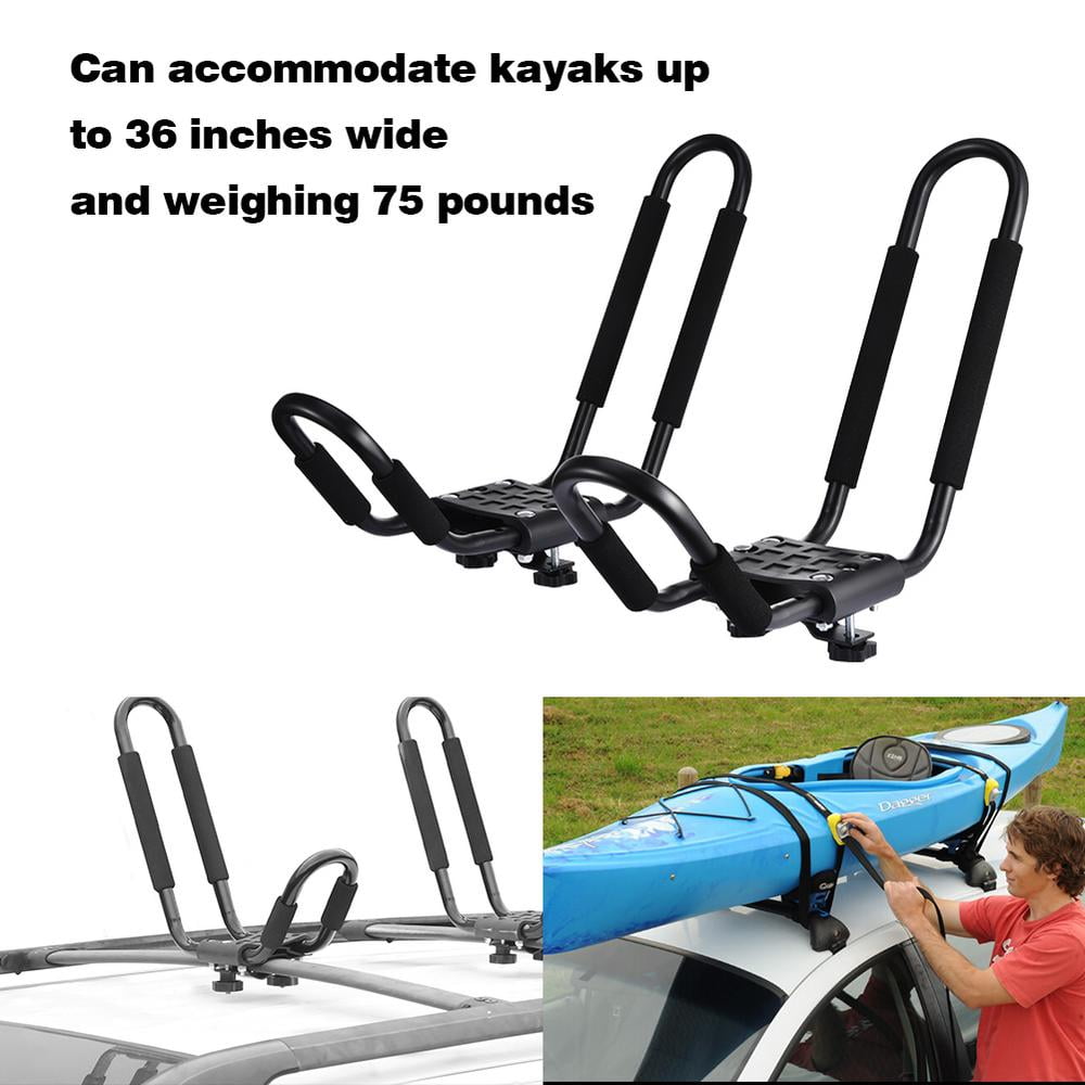 2 pair Folding Canoe Boat Kayak Roof Rack Car SUV Truck Top Mount