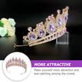 thumbnail image 4 of Shisuyan Braut Krone Gold 1Pack 6.5In, 4 of 8