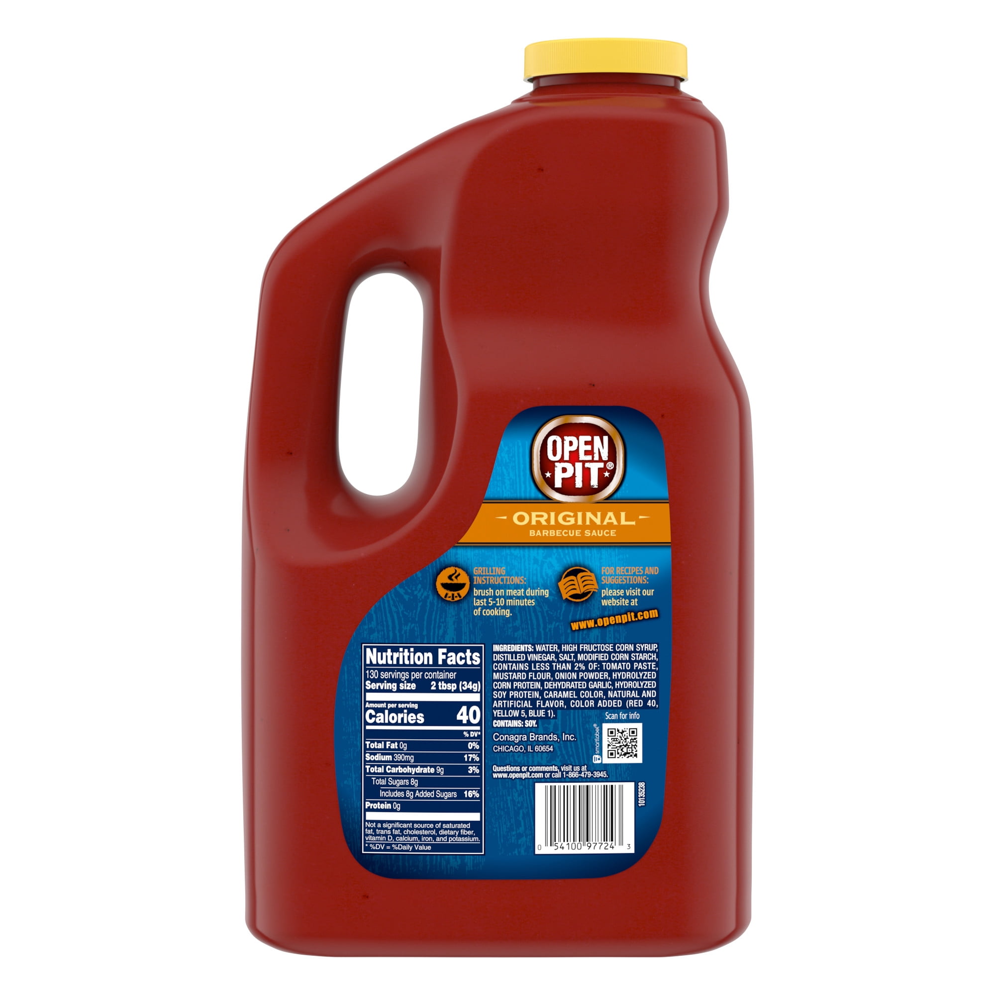 Open Pit Blue Label Original Barbecue Sauce, 156 oz.