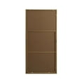 thumbnail image 4 of Metal Frame Rectangle Full Length Mirror 30x60 Inch in Brass, 4 of 11