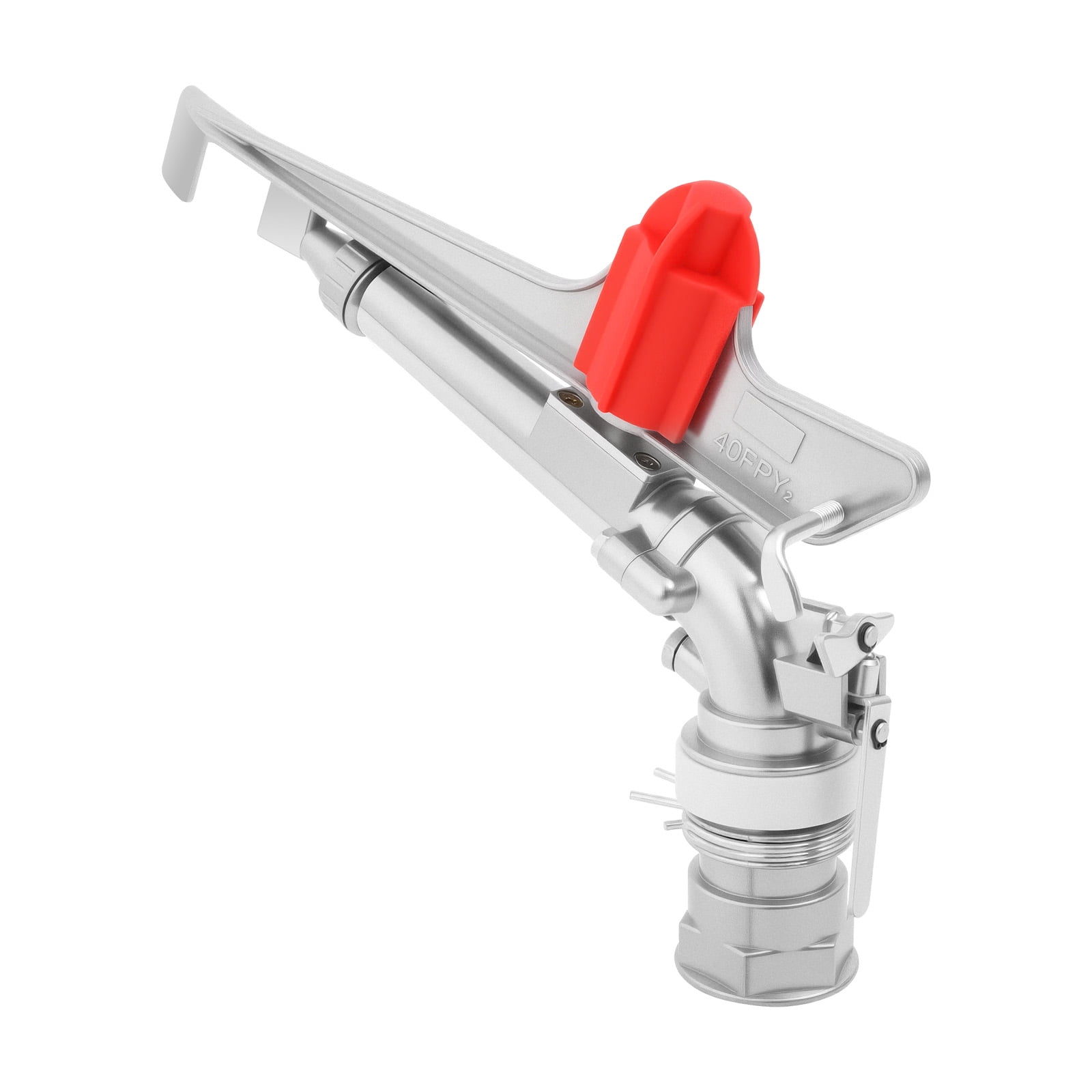 2 Inch Irrigation Spray Gun, 65-80M Large Impact Area 360 Adjustable Water Sprinkler for Large-Scale Agricultural Irrigation