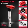 thumbnail image 6 of 4x Red Coil Packs Set 06E905115E For Audi R8 2.0TFSI/2.0TSI A3/GOLF 5/LEON, 6 of 13