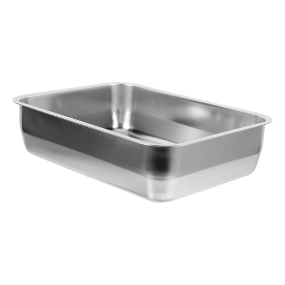 Tineasur Deep Roasting Pan Stainless Steel Rectangular Food Roasting 1Pack