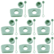 thumbnail image 1 of Juego Tapones Silicona para Derrames Reutilizables Cup 1.0/2.0 () Verde, 1 of 8