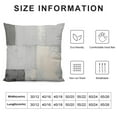 thumbnail image 5 of GOSMITH  Throw Pillow Covers Modern Home Art Decor,  Set of Abstract Oil Painting Pillowcases for Bedroom, Living Room, Cushion Couch Sofa, Abstract White Grey, 5 of 5