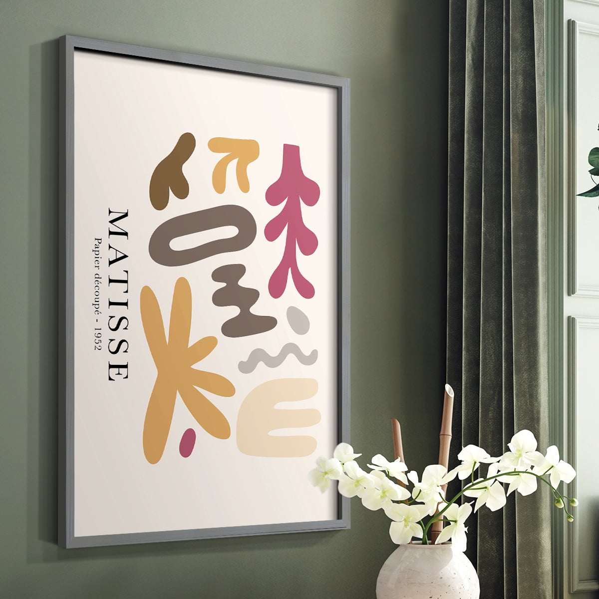 Matisse CCXLV in Solid Wood 22 x 28 Framed Print