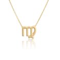 thumbnail image 4 of Sonducket Ins Twelve Zodiac Sign Retro Constelaciones Tema Zodiaco Collar Ins Charm Cómodo colgante a prueba de herrumbre Virgo oro Virgo oro 5Conjunto, 4 of 6