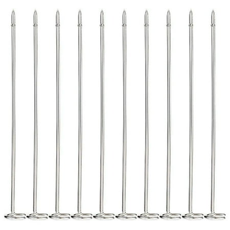 

Kebab Skewers for Ninja Foodi AG300 AG300C AG301 AG301C AG302 AG400 IG301A 10 Skewers Stainless Steel 7.25 Inch Long