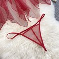 thumbnail image 6 of Levmjia Women's Lace Nightgown Set Deep V Backless Fashion Printed Suspender Adjustable Straps Sleepwear for Honeymoon Underwear Valentine, 6 of 7