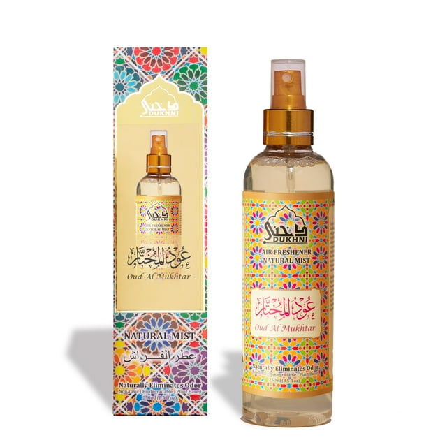 Ambientador árabe Dukhni Oud al Mukhtar Room Spray de 250 ml