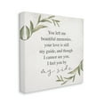 thumbnail image 3 of Stupell Industries You Left Me Beautiful Memories Weeping Inspirational Phrase,17 x 17, Design by Daphne Polselli, 3 of 7